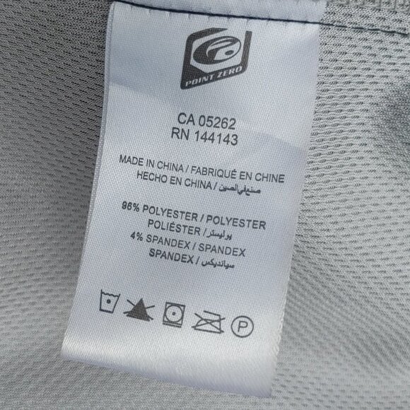 POINT ZERO Gold Edition Men's Shell Jacket Size Large Black - Picture 6 of 10